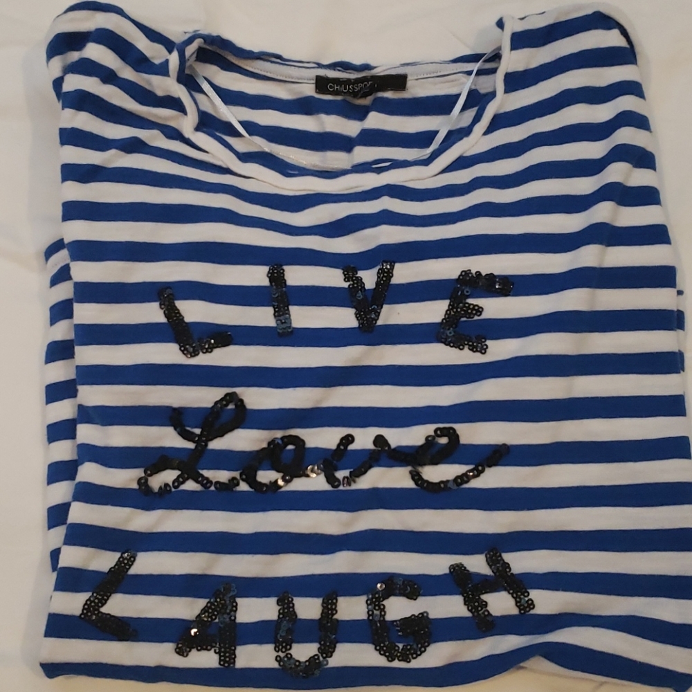 Live love laugh tee